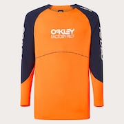Maven Scrub LS Jersey - Orange/Blue