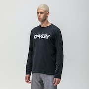 Camiseta Mark II Ls Tee - Jet Black