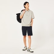 Skull Aerate Flap Shorts - Blackout