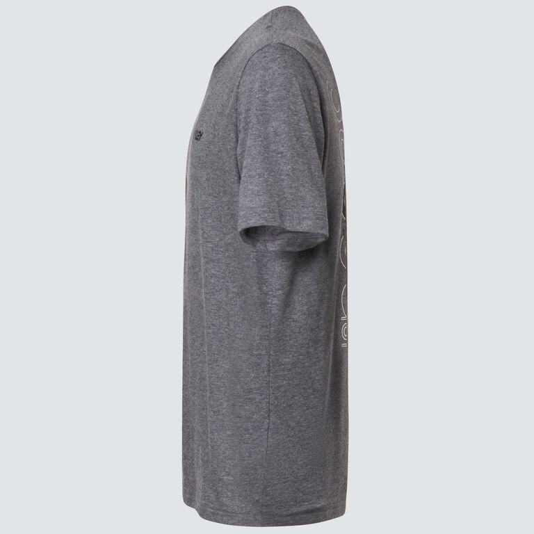 Circled Feathers B1B Tee - New Athletic Gray