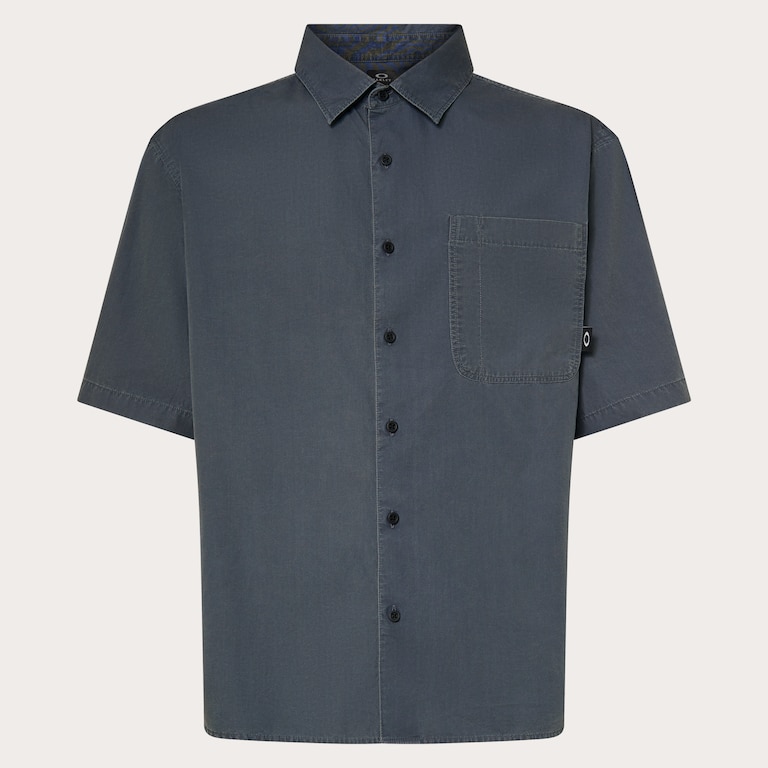 Poplin SS Shirt - Dark Slate