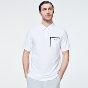 Golf Pocket Polo - White