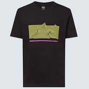 Digi-Mountains Tee - Blackout