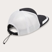 Podium Trucker Hat - Black/White