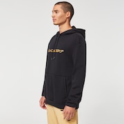 Tc Stretch Logo Hoodie - Blackout