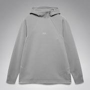 Latitude Veil Knitted Hoodie - Cement