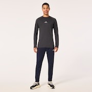 O Fit Rc LS Tee - Black/Gray Heather