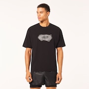 M Poly Satisfy Graphic SS Tee - Blackout