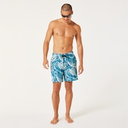 Laguna Wave 17 Beachshort - Map Camo Green