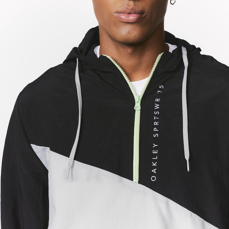 Fractal Windbreaker - Stone Gray
