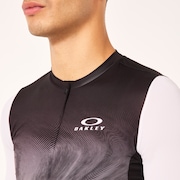 Endurance Dazzle Camo Jersey - Gradient Swirl Black/White