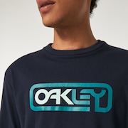 Locked In B1B Ls Tee - Fathom