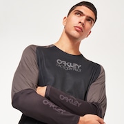 Factory Pilot Mtb LS Jersey - Black/Forged Iron