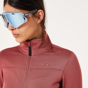 W. Canopy Full Zip Sweatshirt - Rosewood