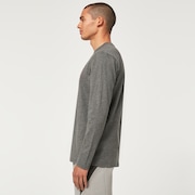 Locked In B1B Ls Tee - New Athletic Grey