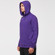 Gradient B1B Patch Hoodie - Deep Violet