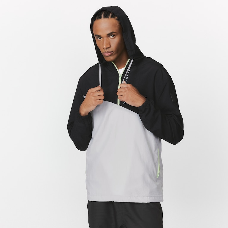 Fractal Windbreaker - Stone Gray