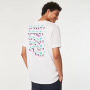 Twisted Wave B1B Rc Tee - White