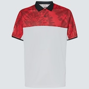 Oakley Mtndye Clrblk Polo - Iron Red