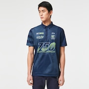 Oakley Emphatic Mx Shirt - Blue Storm Print