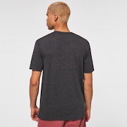3D Repeat Bark Tee - Dark Gray Heather