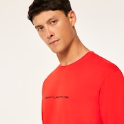 Saturdays NYC X Oakley LS Tee - Flame Scarlet