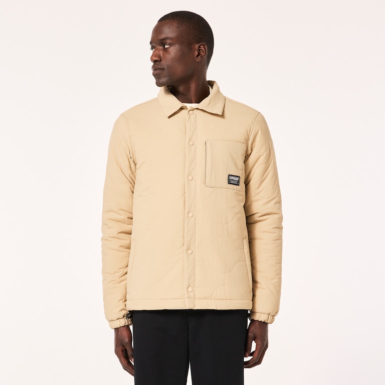 Quilted Sherpa Jacket - Humus