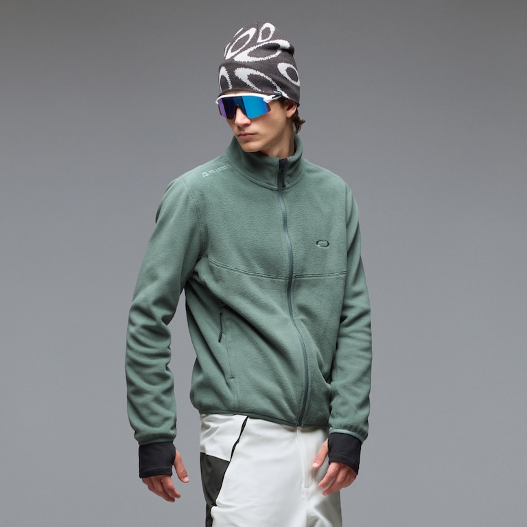 Canopy Polar Zip Sweatshirt​ - Aviator Green