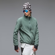 Canopy Polar Zip Sweatshirt​ - Aviator Green