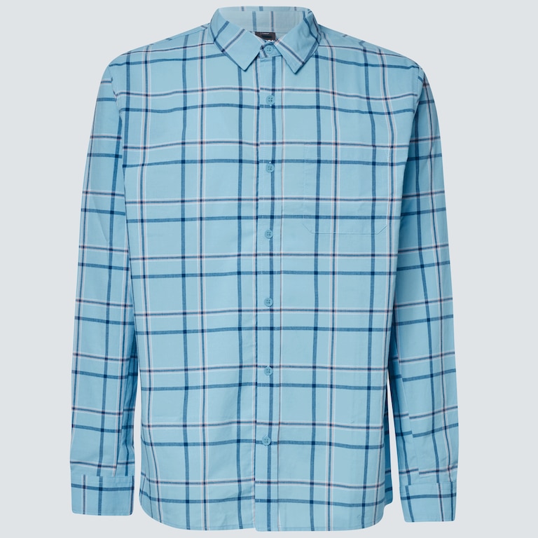 Pacific Button Down LS - Aviator Blue Check