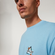 Space Polygon Tee - Aviator Blue