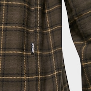 Podium Plaid Ls Flannel - New Dark Brush Check