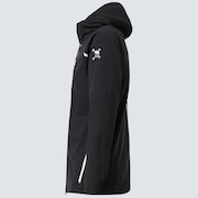 Skull Synchronism Hoody Jacket - Blackout