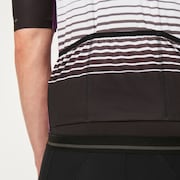 Sublimated Icon Jersey 2.0 - White/Purple Stripes