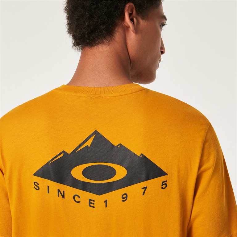 Peak Ellipse Tee - Amber Yellow