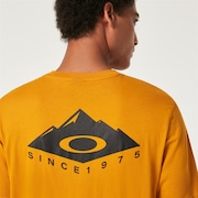 Peak Ellipse Tee - Amber Yellow