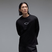 Rs Veil 1975 Jpn LS Tee Gunmetal