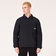 Quilted Sherpa Jacket - Blackout