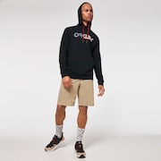 B1B Po Hoodie 2.0 - Black/American Flag