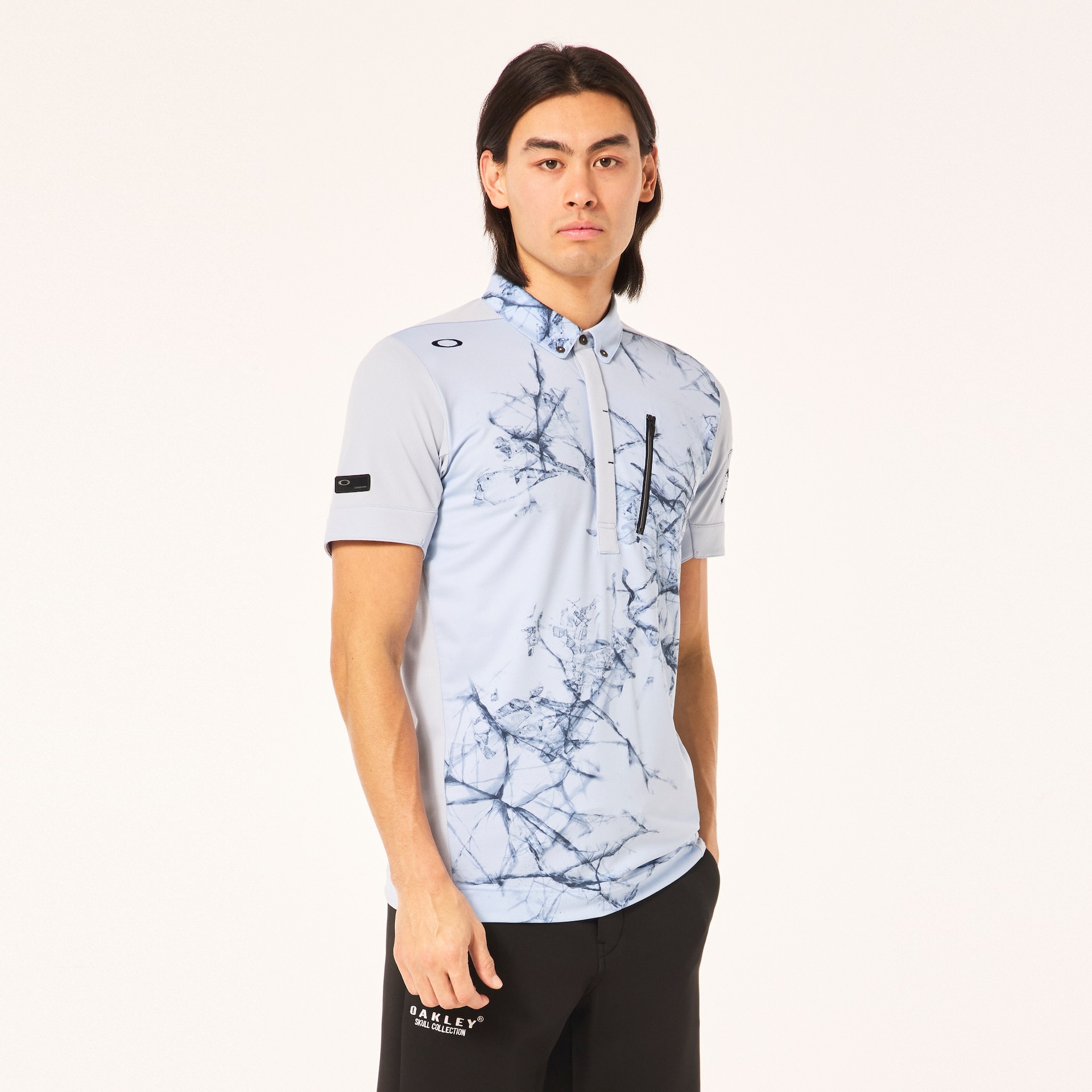 Oakley Skull Ice Smash Shirt in Aqua Blue | Oakley® JP