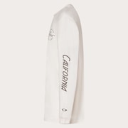 En New Retro L/S Tee Fhr 1.7 - Arctic White