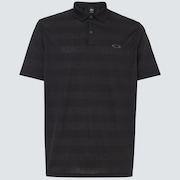 Contender Stripe Polo - Blackout
