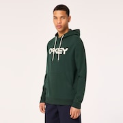 B1B Po Hoodie 2.0 - Hunter Green/Arctic White