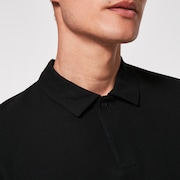 Contender Stripe Polo - Blackout