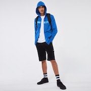 Straight Peak Fleece Hoodie - Royal Blue