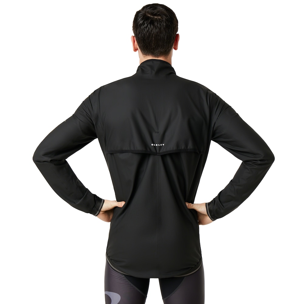 Oakley Waterproof Cycling Jacket in Blackout | Oakley® | Official
