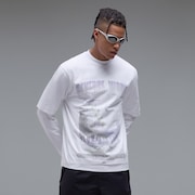 Reverse World Tee - White