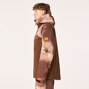 Tc Skull Reduct Shell Jacket - Carafe/Brown Clouds Print