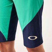 W. Seeker Airline Short - Green/Blue
