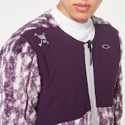 Skull Reversible Wind Jacket 3.0 - Grape